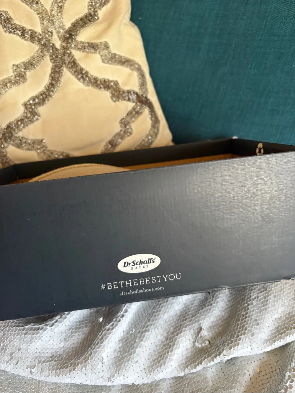 Dr. Scholl's taupe slip-on espadrilles